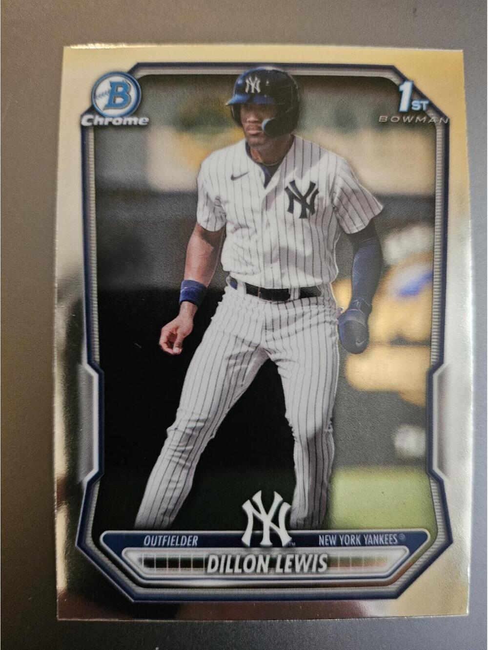 2026 Bowman Chrome - Dillon Lewis (RC)-  #BCP-148 - New York Yankees